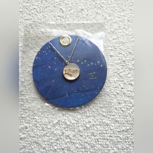 AQUARIUS,Anthropologie,Tai Rittichai, Zodiac Mother-of-Pearl Pendant Necklace